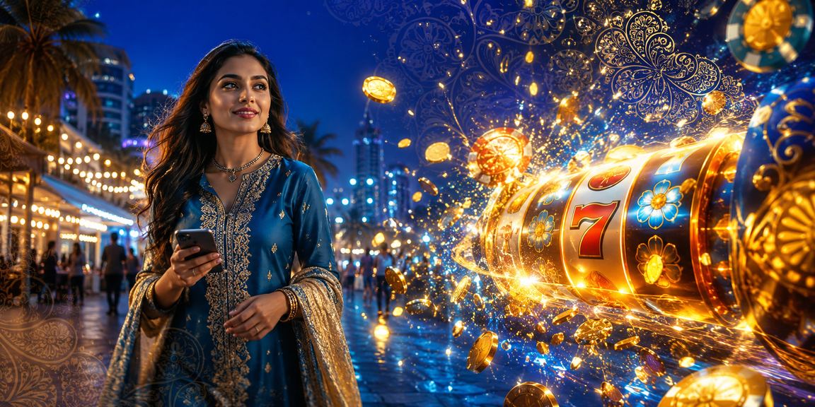 ঢাকার নাইট মার্কেটে মোবাইলে স্লট গেম খেলছেন একজন ব্যবহারকারী